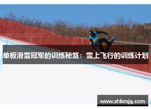 单板滑雪冠军的训练秘笈：雪上飞行的训练计划